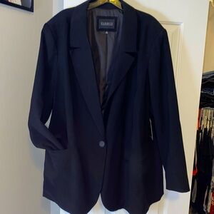 Eloquii Long Line One-Button Blazer - 24 - NWT